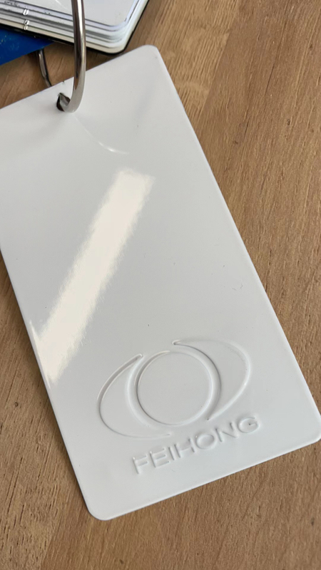 Color blanco Ral9003 Revestimiento en polvo liso brillante para electrodomésticos