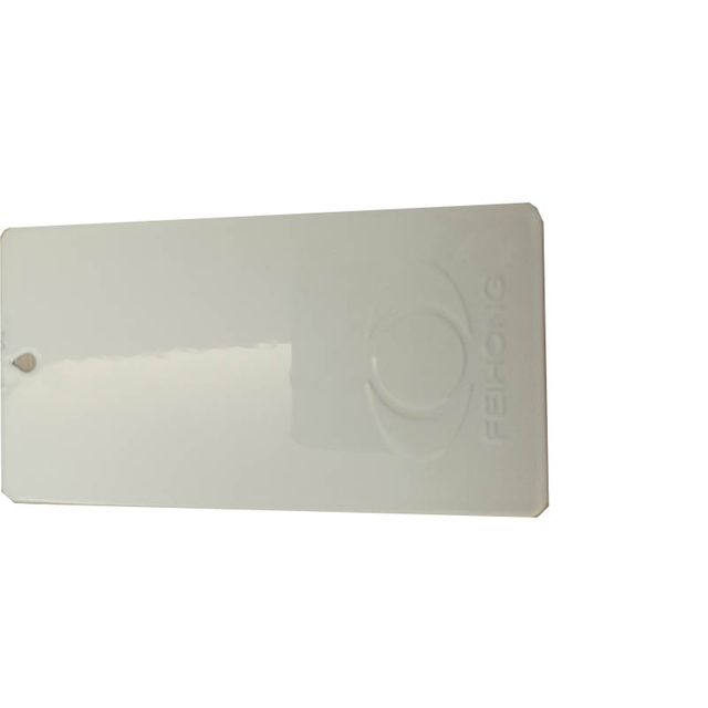 Pintura de capa del polvo del poliéster de epoxy brillante liso del color blanco de RAL 9016