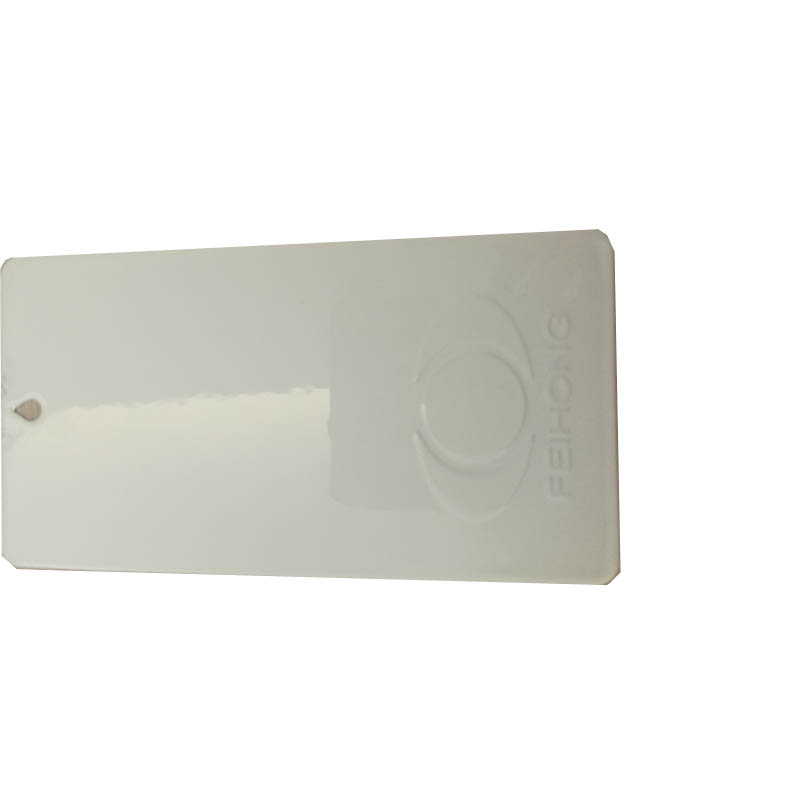 Pintura de capa del polvo del poliéster de epoxy brillante liso del color blanco de RAL 9016