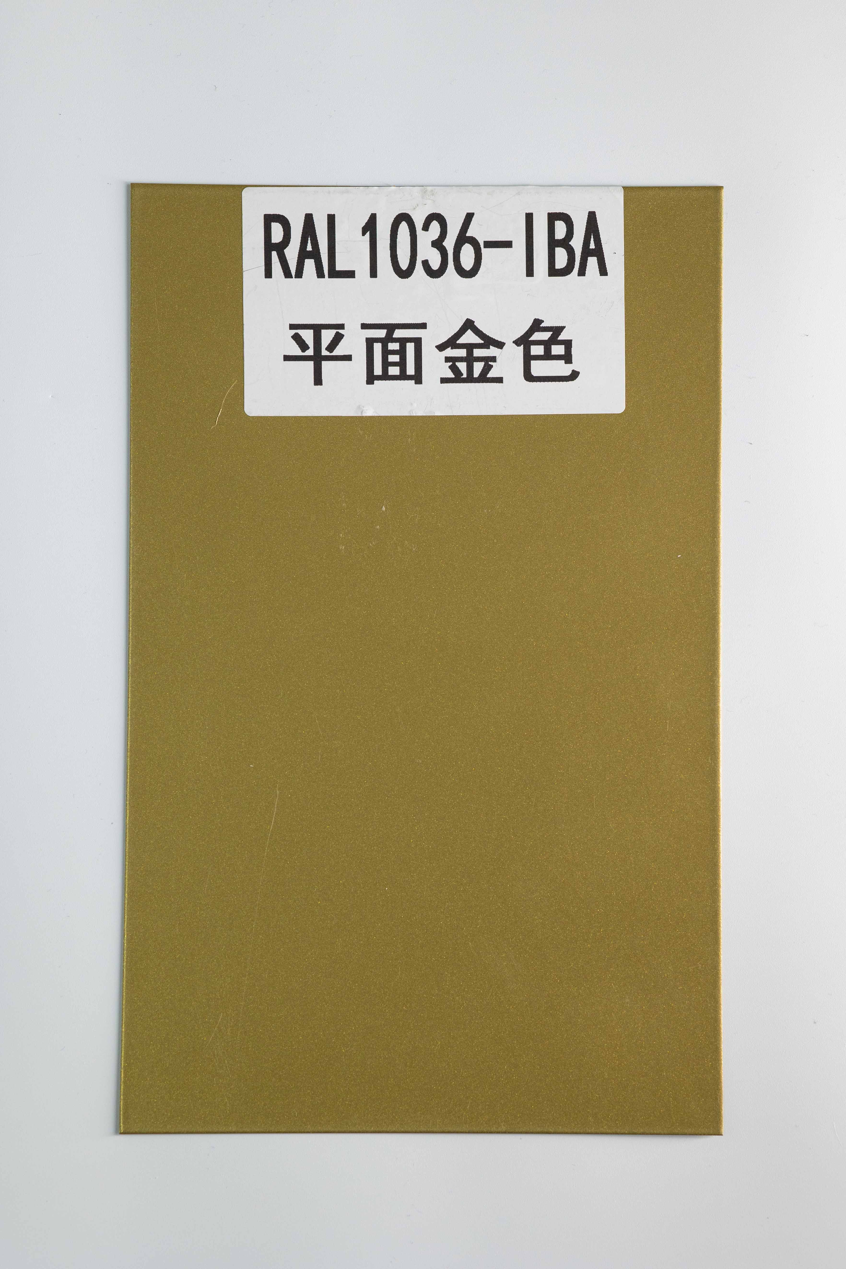 Ral1036 Recubrimiento en polvo de poliéster epoxi dorado metálico para sillas de metal