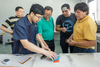 Recubrimiento en polvo de poliéster epoxi liso brillante/semibrillante/mate para electrodomésticos