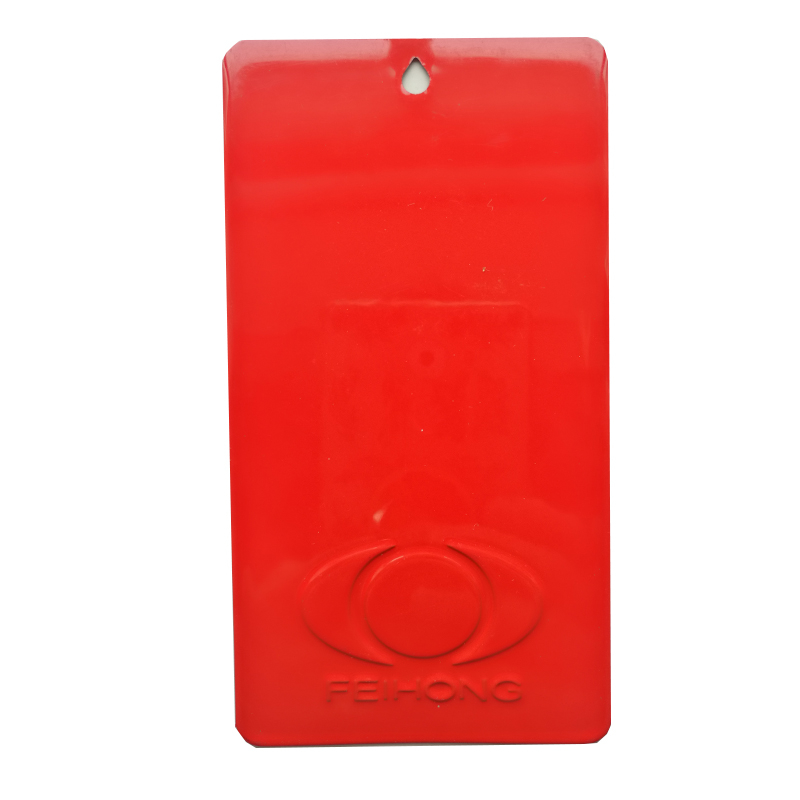 Poliéster puro RAL 3020 RAL 3000 color rojo pintura con recubrimiento en polvo suave y brillante