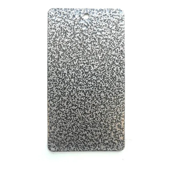Plata antigua/Cobre/Latón dorado/Bronce Tono de martillo de textura grande para productos metálicos Pintura En Polvo