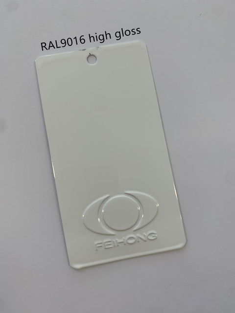 Pintura de recubrimiento de polvo de poliéster ral9003/9016 blanco
