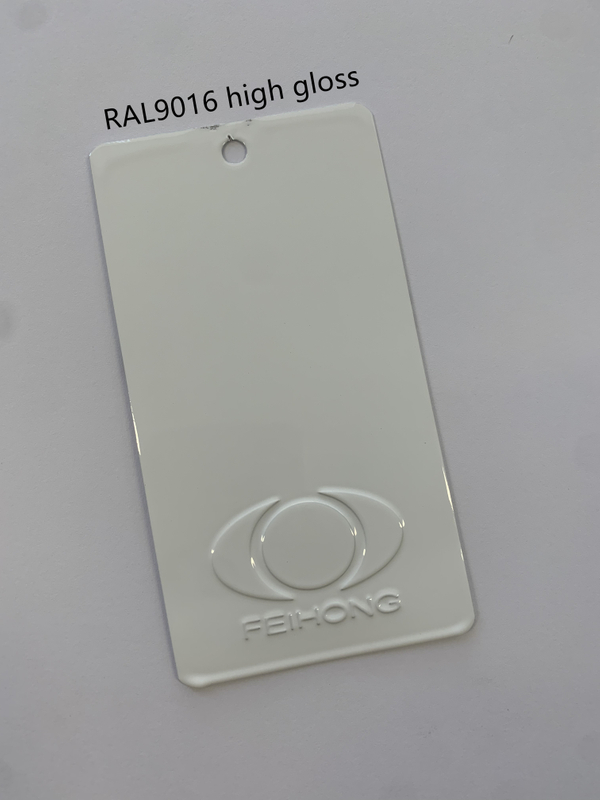 Pintura de recubrimiento de polvo de poliéster ral9003/9016 blanco