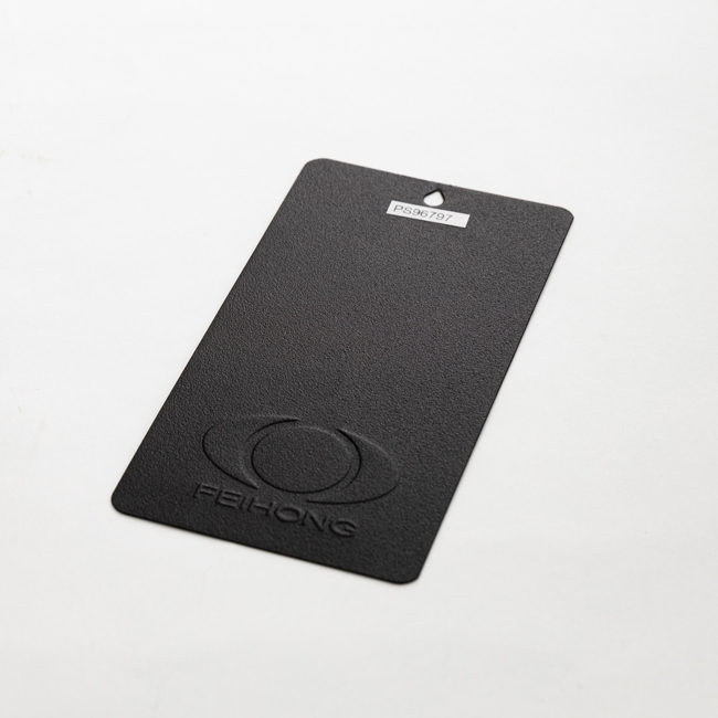 Ral9005/9011 Textura arenosa Eloéster poliéster recubrimiento en polvo para productos de metal Pinta en Polvo 