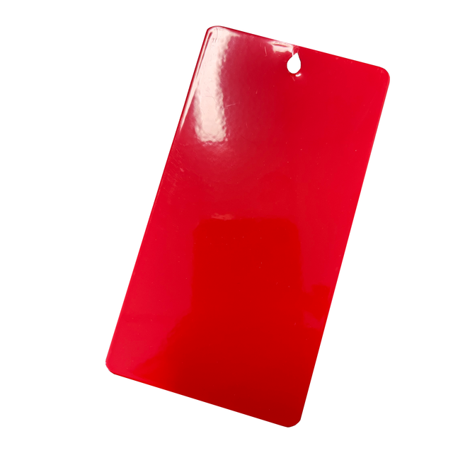 Pintura de pulverización electrostática de poliéster rojo recubrimiento de polvo pintura pinta en polvo