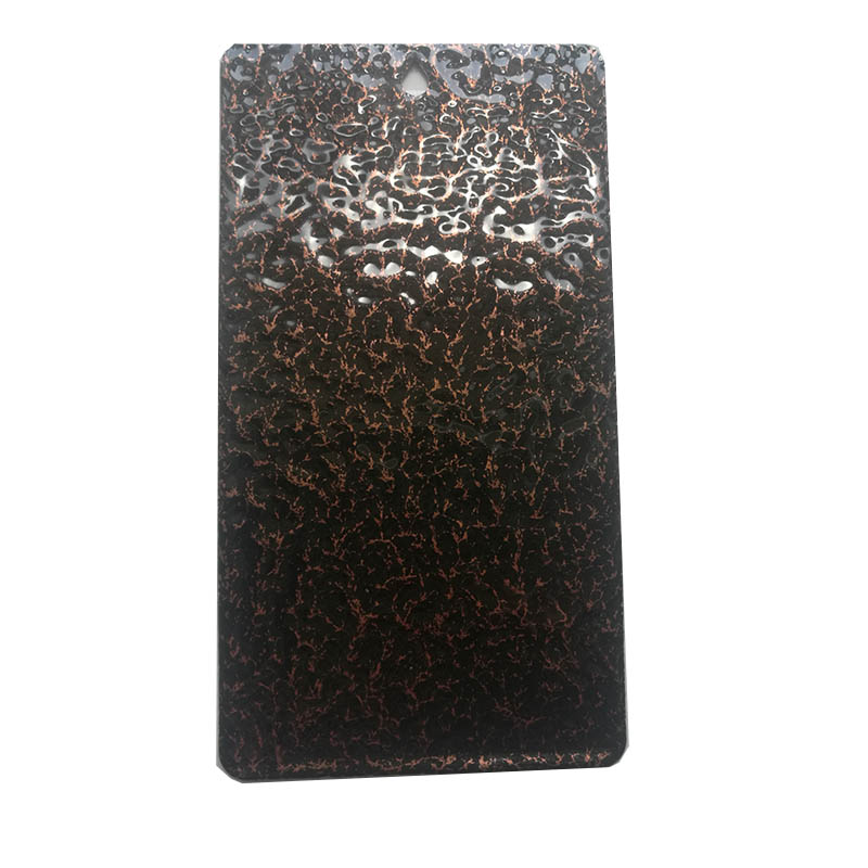  Pulverización de poliéster puro cobre antiguo/plata/oro/latón/bronce recubrimiento en polvo de textura de martillo