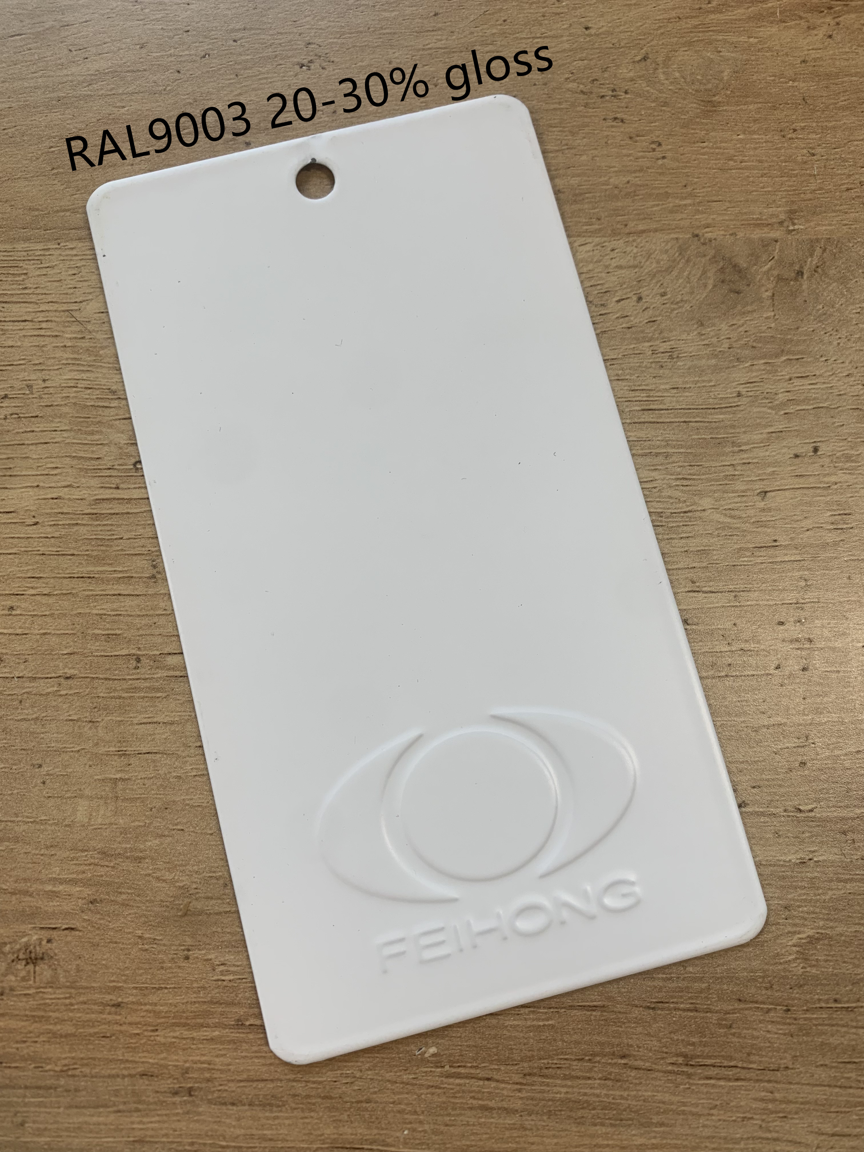 Pintura de recubrimiento de polvo de poliéster ral9003/9016 blanco