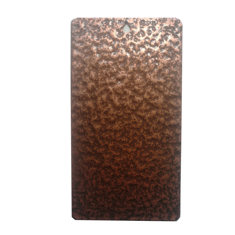  Pulverización de poliéster puro cobre antiguo/plata/oro/latón/bronce recubrimiento en polvo de textura de martillo