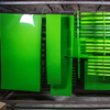 RAL6018/6037 Recubrimiento en polvo verde luz plana/resaltado/sin luz/mate Revestimiento en polvo de poliéster epoxi Pintura En Polvo 