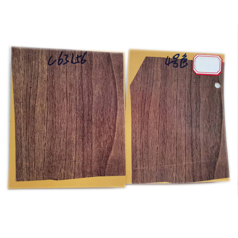 Recubrimiento en polvo de imprimación de grano de madera de transferencia de calor por sublimación marrón RAL8001