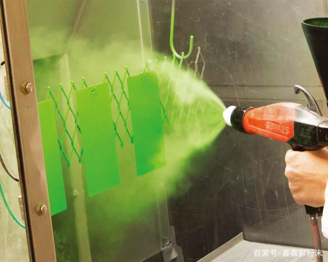 RAL6005/6018 verde Poliéster Recubrimiento en polvo Pintura en polvo pintura en polvo