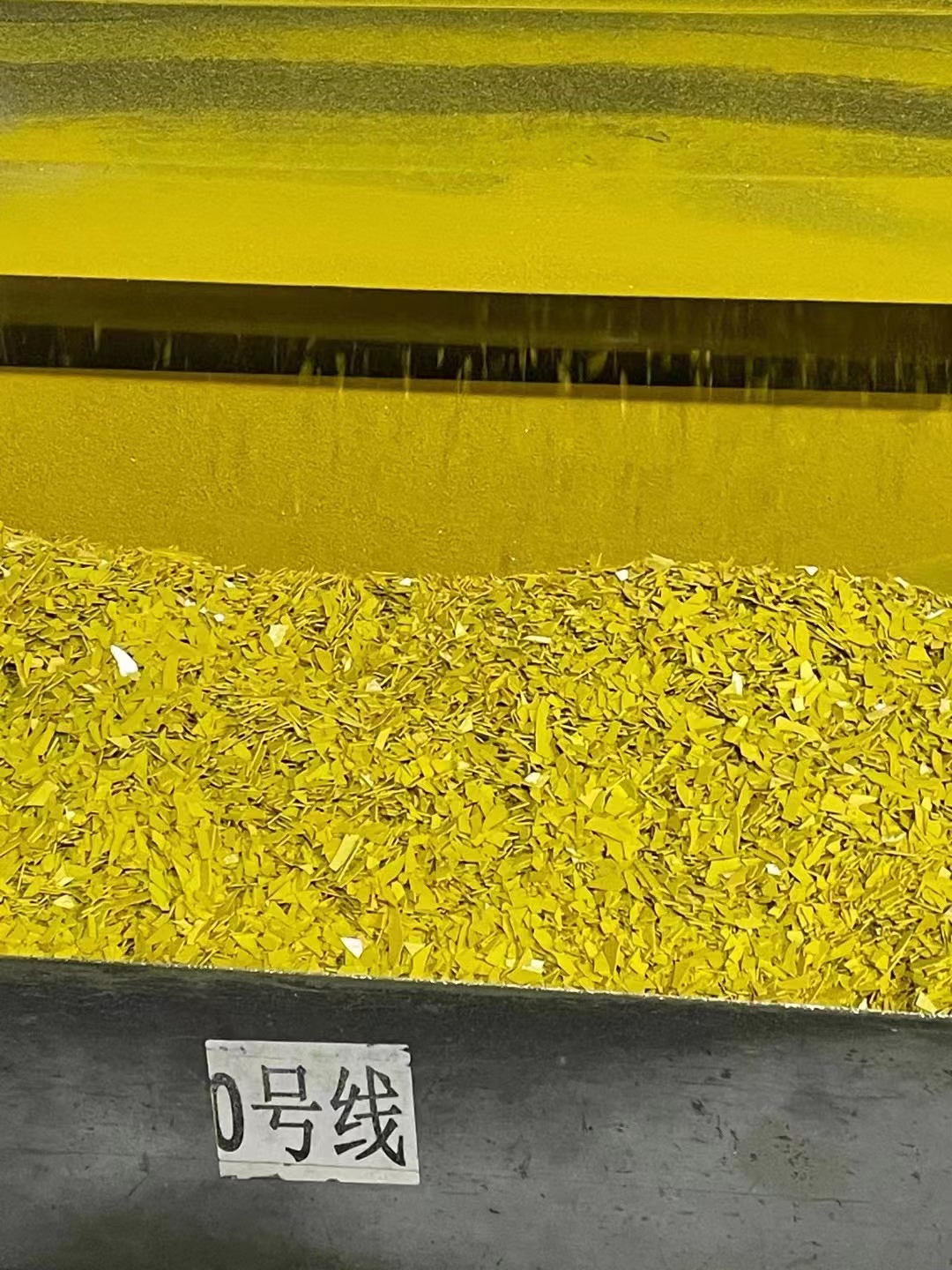 Ral1028 Color amarillo Textura minúscula/Pintura de recubrimiento en polvo con efecto arenoso