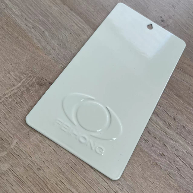 Pintura de recubrimiento en polvo de poliéster epoxi semi brillante blanco híbrido Ral9016 para interiores