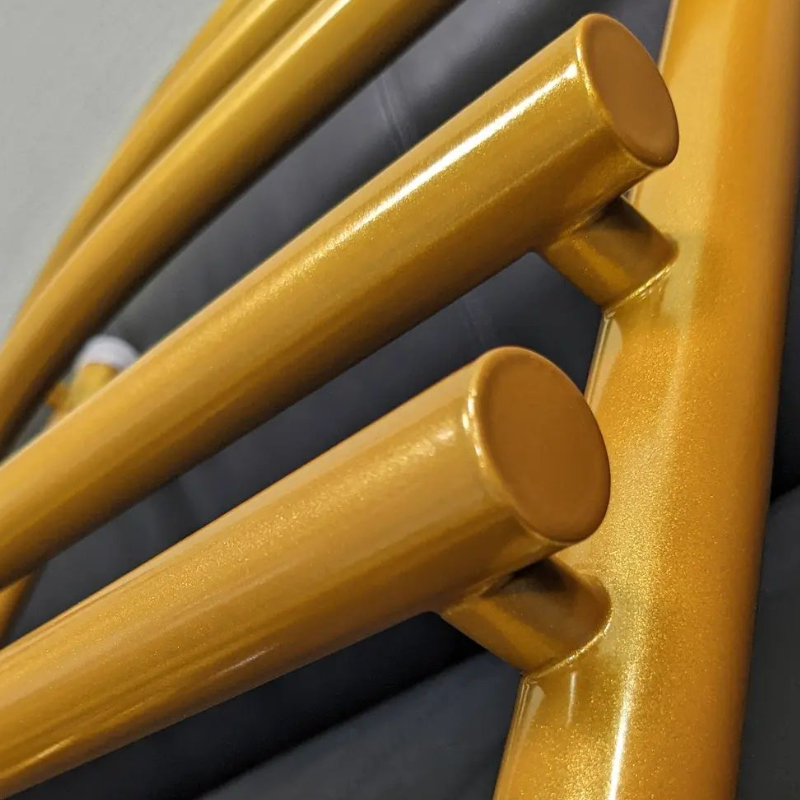 Pintura de recubrimiento en polvo de oro metálico UPHG5000 para puertas de metal